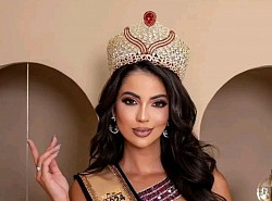 Miss Face of Humanity 2024,  Larissa Galvao of the Brazil 🇧🇷